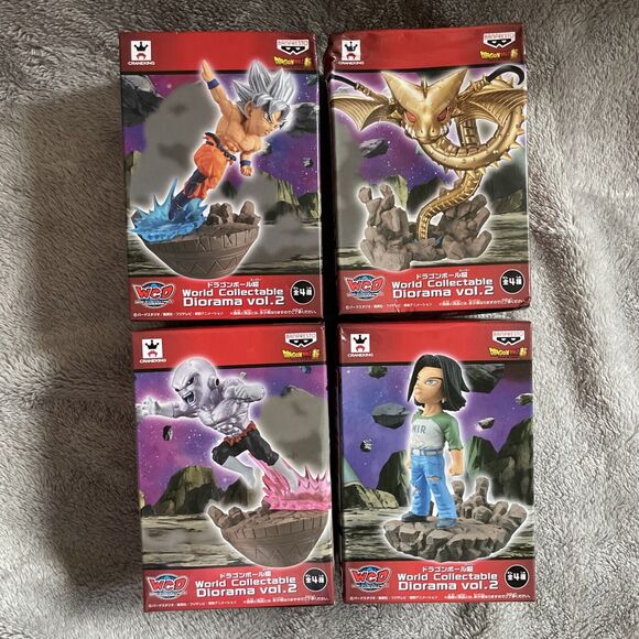 Banpresto Dragon Ball Super Broly World Collectable Diorama Figure Set Vol.2 WCD